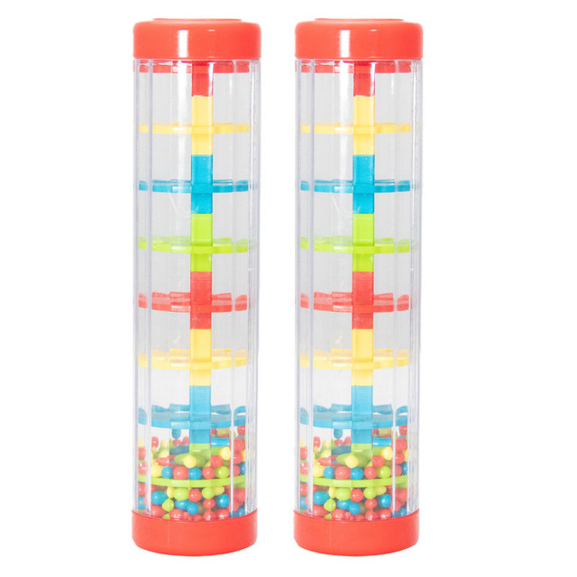WESTCO EDUCATIONAL PRODUCTS Westco Educational Products 8" Mini Rainshaker, Pack of 2