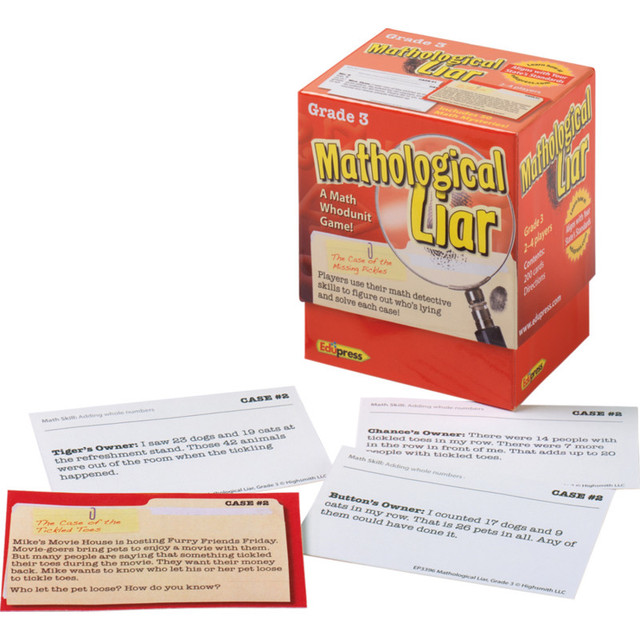 TEACHER CREATED RESOURCES Edupress™ Mathological Liar, Grade 3