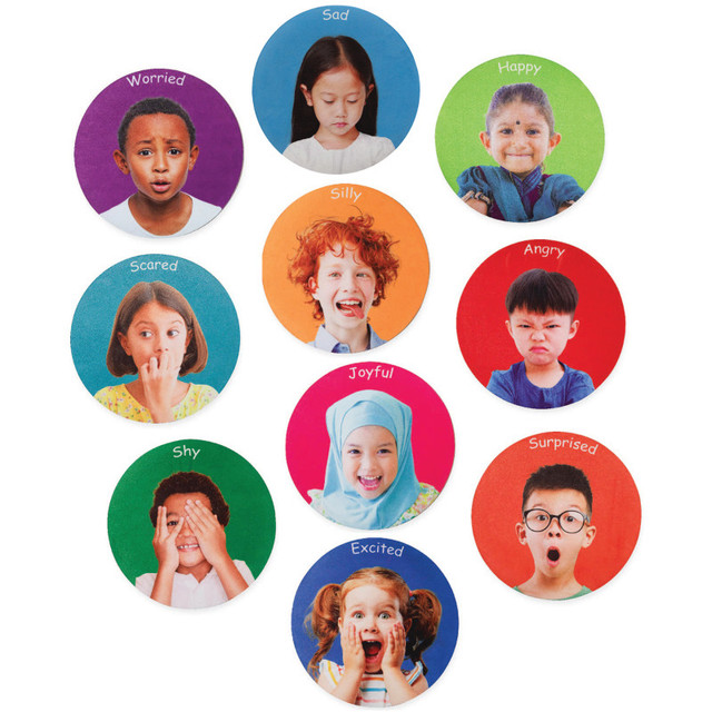 LEARNING ADVANTAGE The Freckled Frog Are You Ok? Emotions Mats - Set of 10