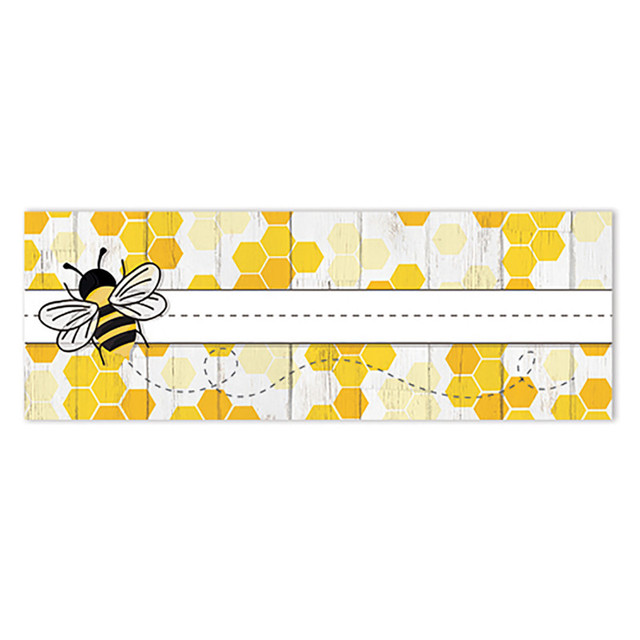 EUREKA Eureka® The Hive Self-Adhesive Name Plates, Pack of 36