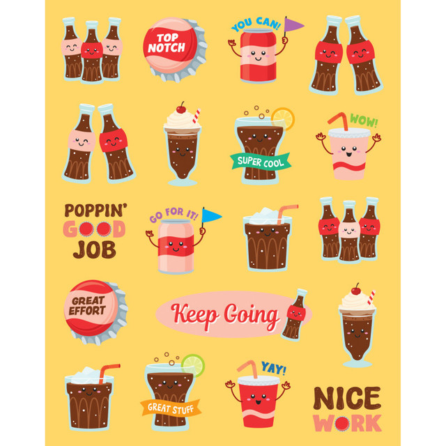 TEACHER CREATED RESOURCES Teacher Created Resources® Cola Smelly Stickers, Pack of 114
