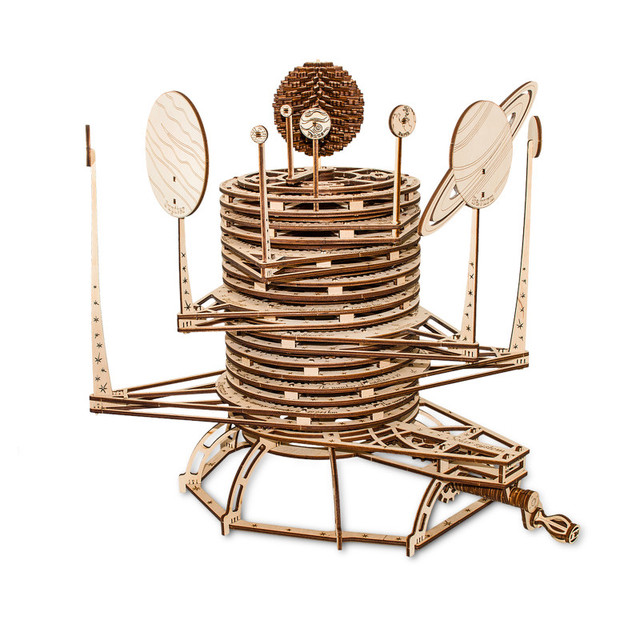 ARTVENTURE LLC EWA Eco-Wood-Art Planetarium 3D Wooden STEM Construction Kit