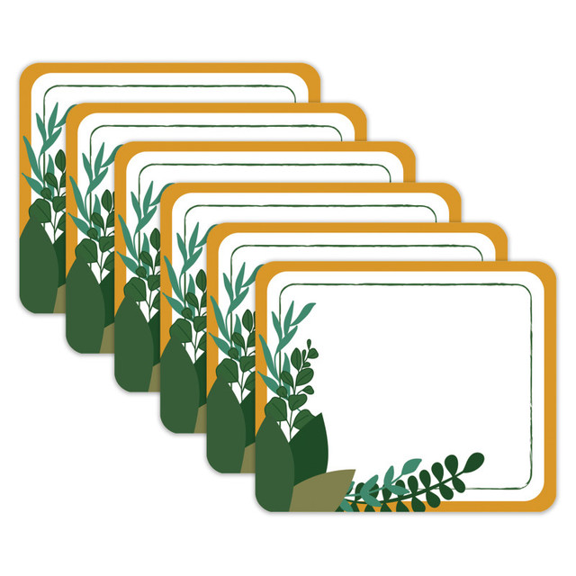 CARSON DELLOSA EDUCATION Carson Dellosa Education Grow Together Name Tags, 40 Per Pack, 6 Packs