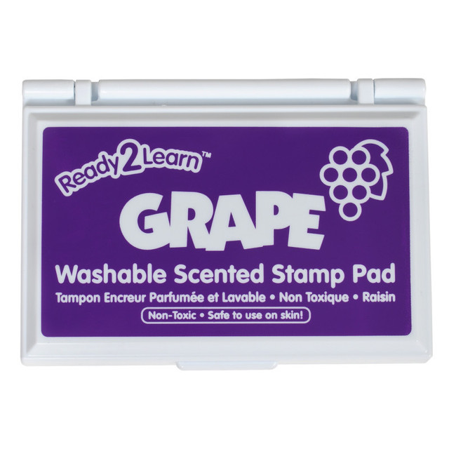 LEARNING ADVANTAGE READY 2 LEARN™ Washable Stamp Pad - Grape Scented, Purple