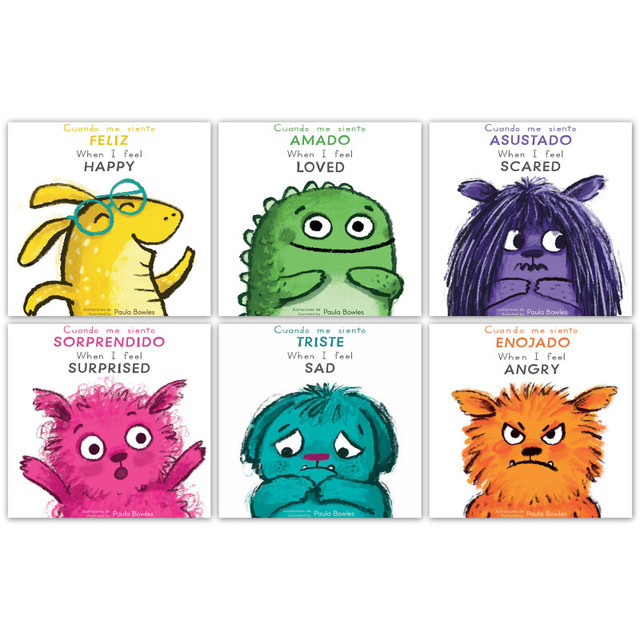 CHILDS PLAY BOOKS Child's Play Books First Feelings: Bilingual Spanish & English, 6-Book Set