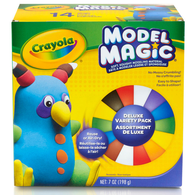 CRAYOLA LLC Crayola® Model Magic Variety Pack, 9 Colors, 0.5-oz., 14 Count