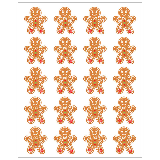 TEACHER CREATED RESOURCES Teacher Created Resources® Gingerbread Cookies Stickers, Pack of 72