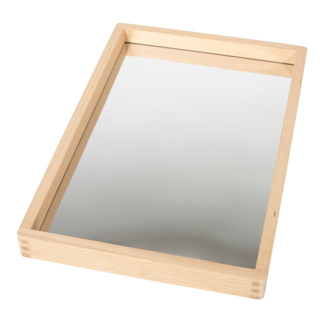 LEARNING ADVANTAGE TickiT® Small Wooden Mirror Tray