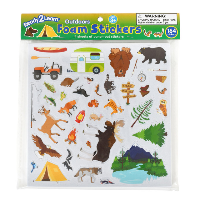 LEARNING ADVANTAGE READY 2 LEARN™ Foam Stickers - Outdoors