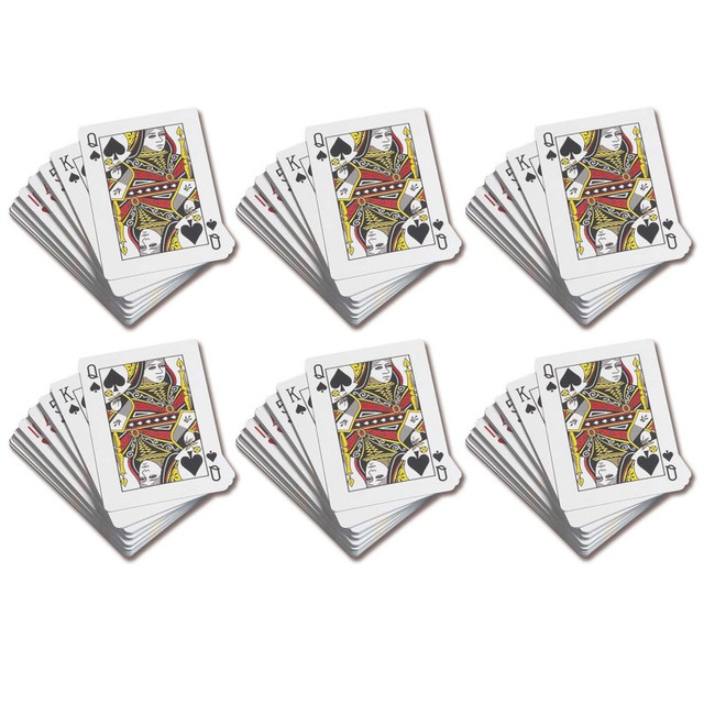 LEARNING ADVANTAGE Learning Advantage® Standard Playing Cards - 52 Per Set - 6 Sets