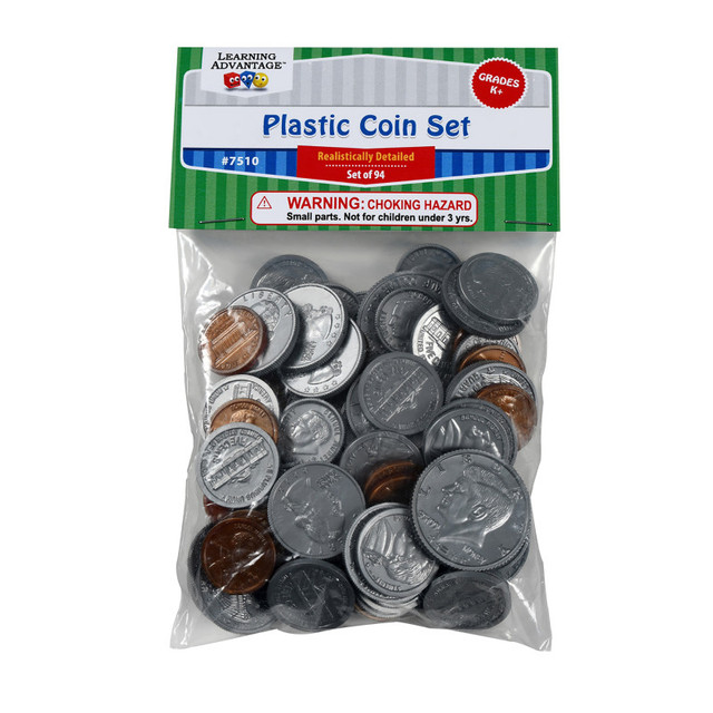 LEARNING ADVANTAGE Learning Advantage® Play Coin Set