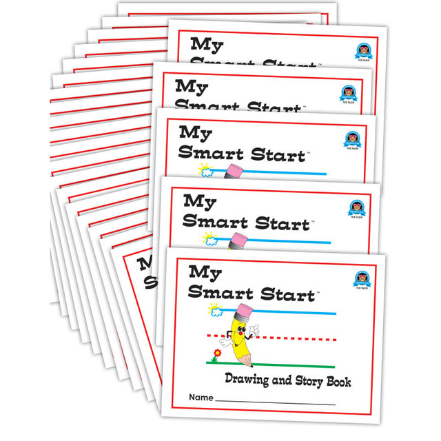 TEACHER CREATED RESOURCES Teacher Created Resources® Smart Start Drawing & Story Book K-1 Journals, Class Pack of 24
