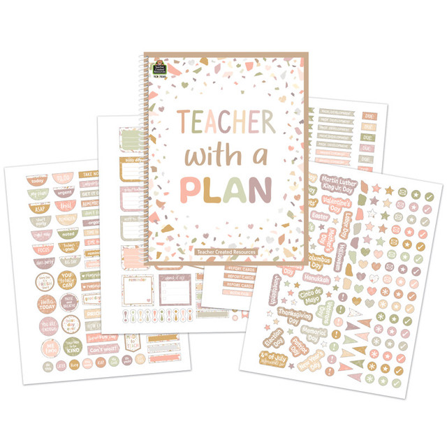 TEACHER CREATED RESOURCES Teacher Created Resources® Terrazzo Tones Teacher Planner