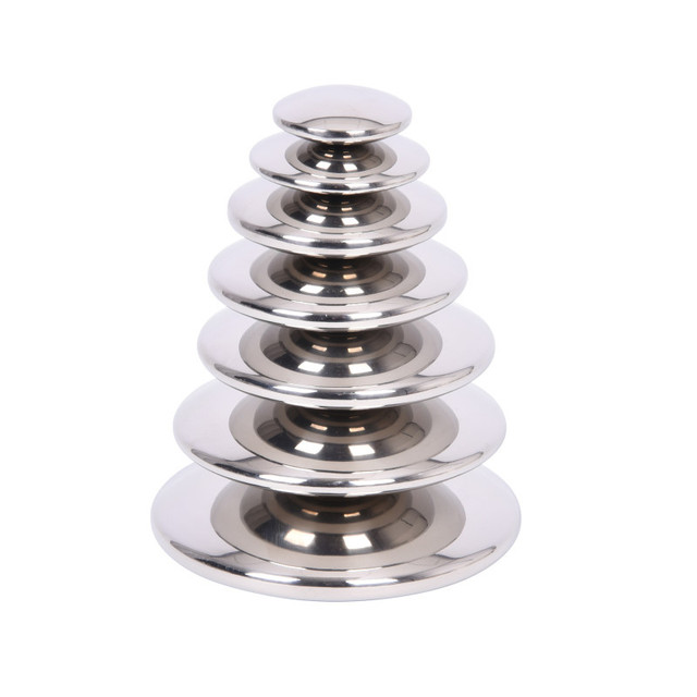 LEARNING ADVANTAGE TickiT® Sensory Reflective Silver Buttons - Set of 7