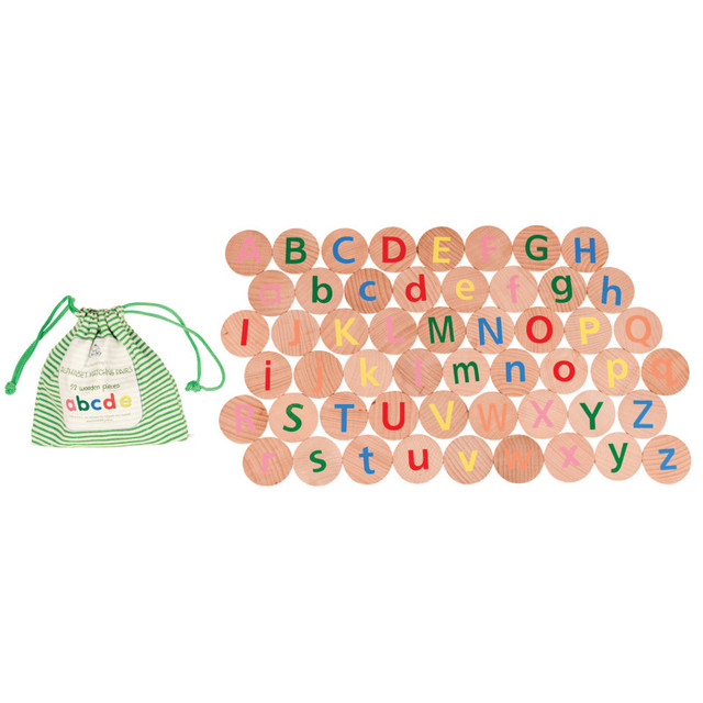 LEARNING ADVANTAGE The Freckled Frog Matching Pairs - Alphabet - Set of 52