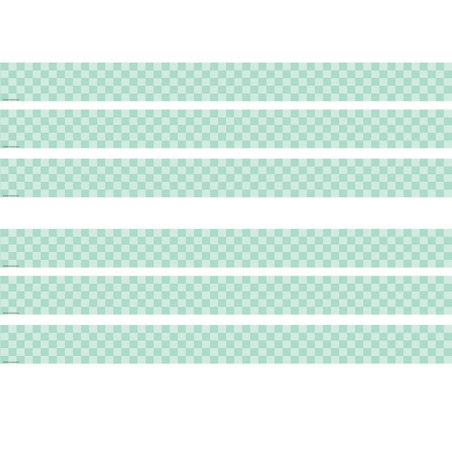 TEACHER CREATED RESOURCES Teacher Created Resources® Cool for School Straight Border Trim, 35 Feet Per Pack, 6 Packs
