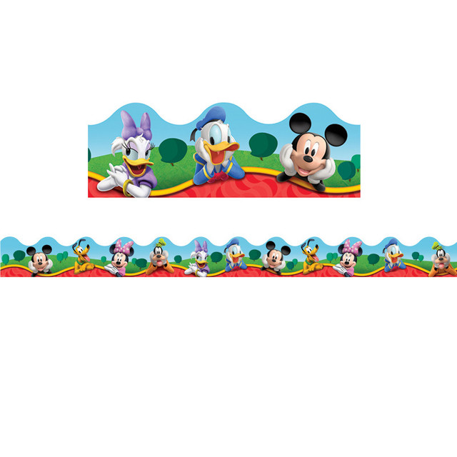 EUREKA Eureka® Mickey Mouse Clubhouse® Characters Deco Trim®, 37 Feet