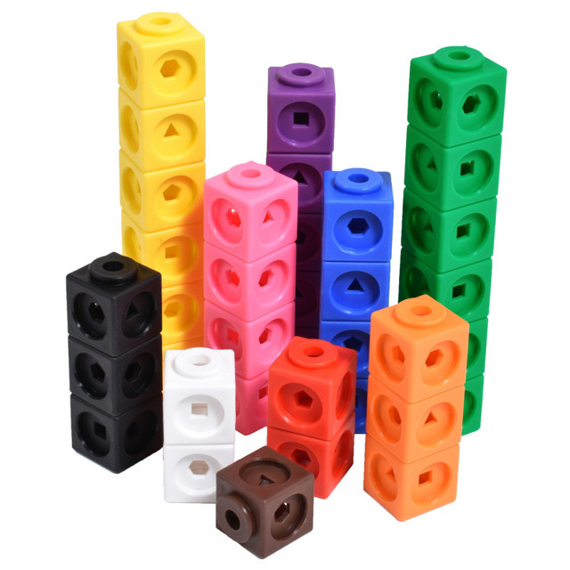 LEARNING ADVANTAGE edxeducation® Math Cubes - Set of 100