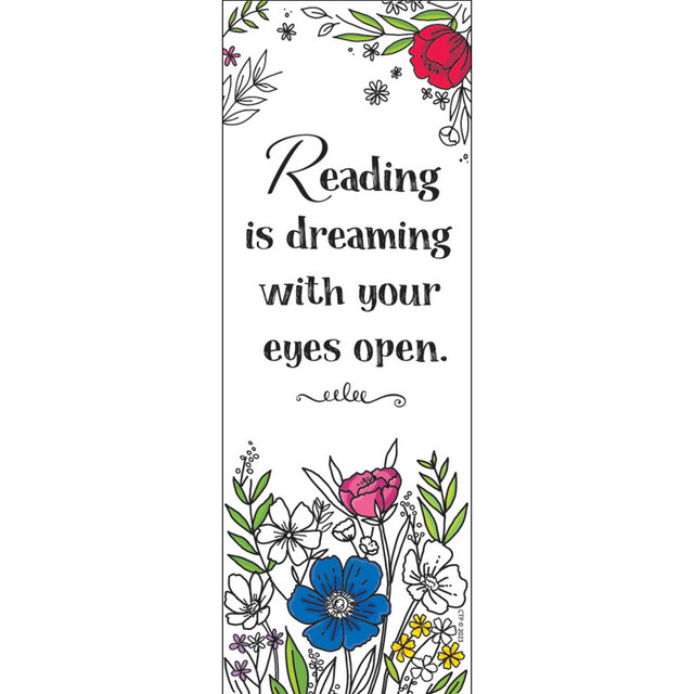 CREATIVE TEACHING PRESS Creative Teaching Press® Bright Blooms Bookmark, Pack of 30