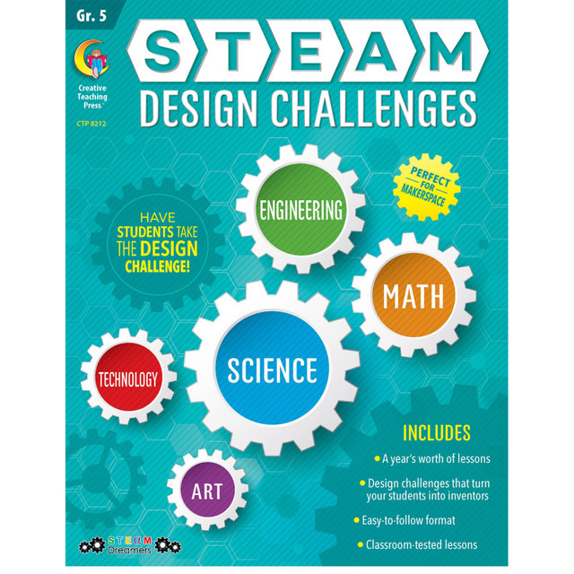 CREATIVE TEACHING PRESS Creative Teaching Press® STEAM Design Challenges Resource Book, Grade 5
