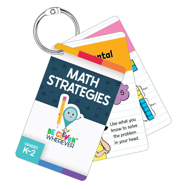 CARSON DELLOSA EDUCATION Carson Dellosa Education Be Clever Wherever Things on Rings Math Strategies Manipulative, Grade K-2
