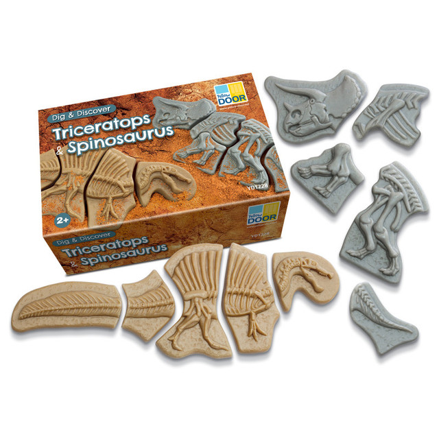YELLOW DOOR US LLC Yellow Door Dig and Discover - Triceratops & Spinosaurus