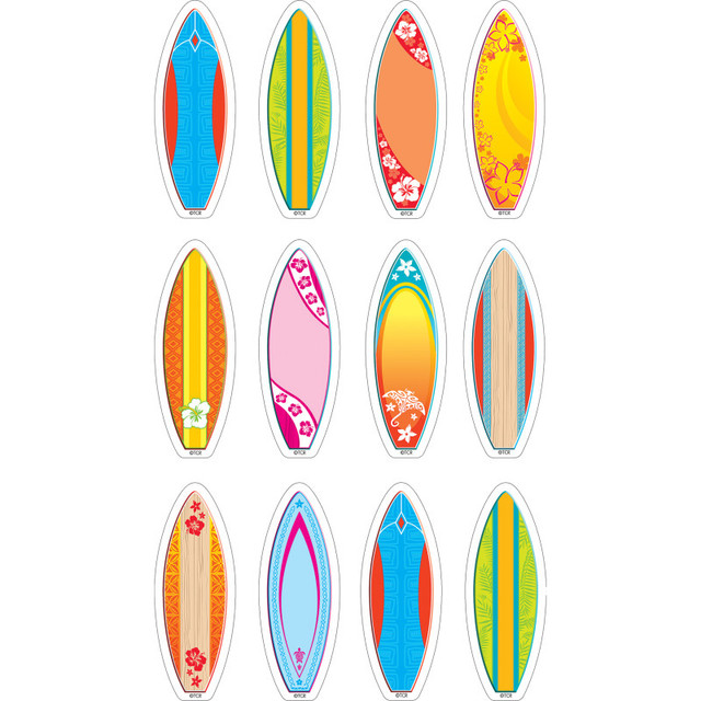TEACHER CREATED RESOURCES Teacher Created Resources® Surfboards Mini Accents, Pack of 36