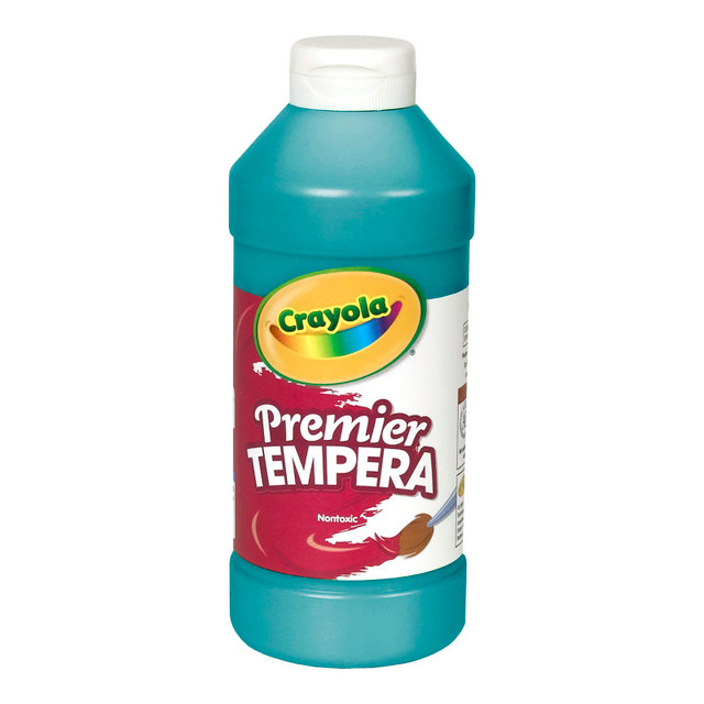 CRAYOLA LLC Crayola® Premier Tempera Paint, 16 oz, Turquoise