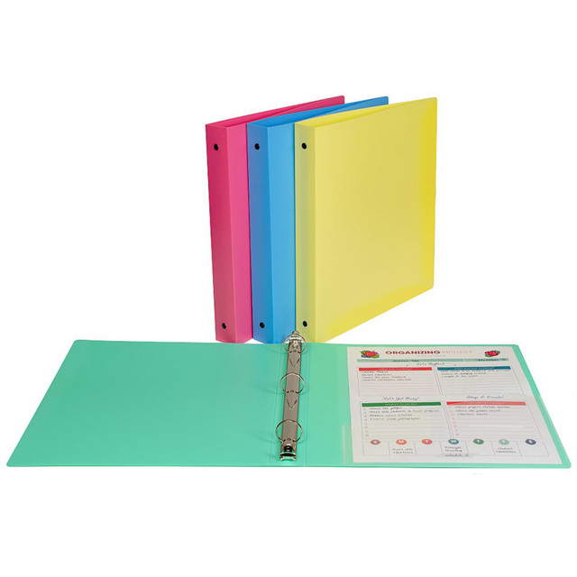 C-LINE PRODUCTS INC C-Line® 3-Ring Binder, 1" Capacity