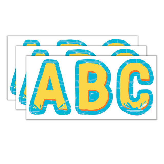 EUREKA Eureka® Seas the Day Deco Letters, 182 Per Pack, 3 Packs