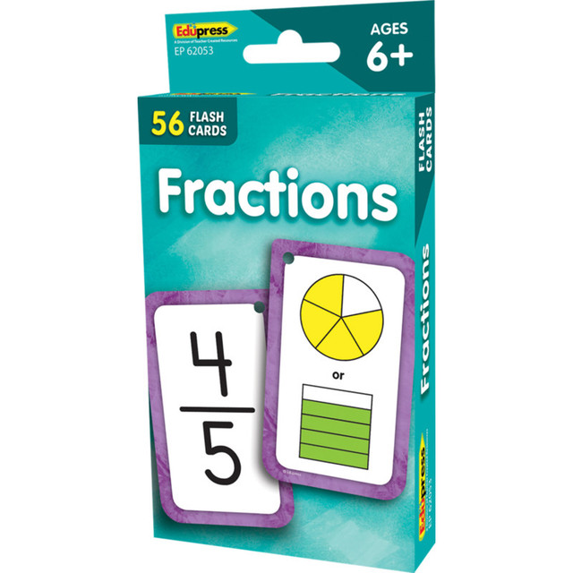 TEACHER CREATED RESOURCES Edupress™ Fractions Flash Cards