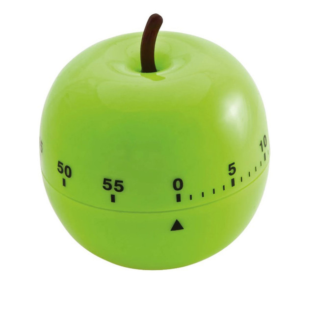 BAUMGARTENS INC Baumgartens Apple-Shaped Timer, Green