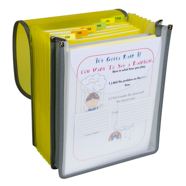 C-LINE PRODUCTS INC C-Line® 7-Pocket Vertical Backpack File, Letter Size