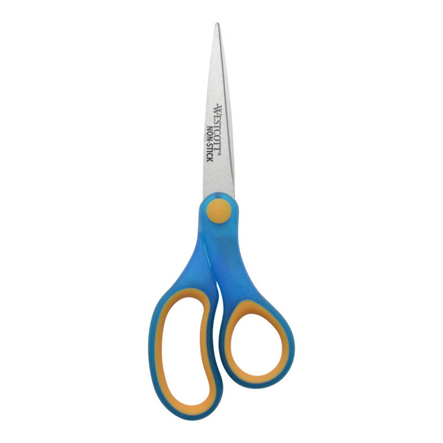 ACME UNITED CORPORATION Westcott® 7" Student Non-Stick Scissors, Assorted Colors, Ages 12+, Pack of 3
