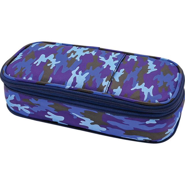 TEACHER CREATED RESOURCES Teacher Created Resources® Blue Camo Pencil Case