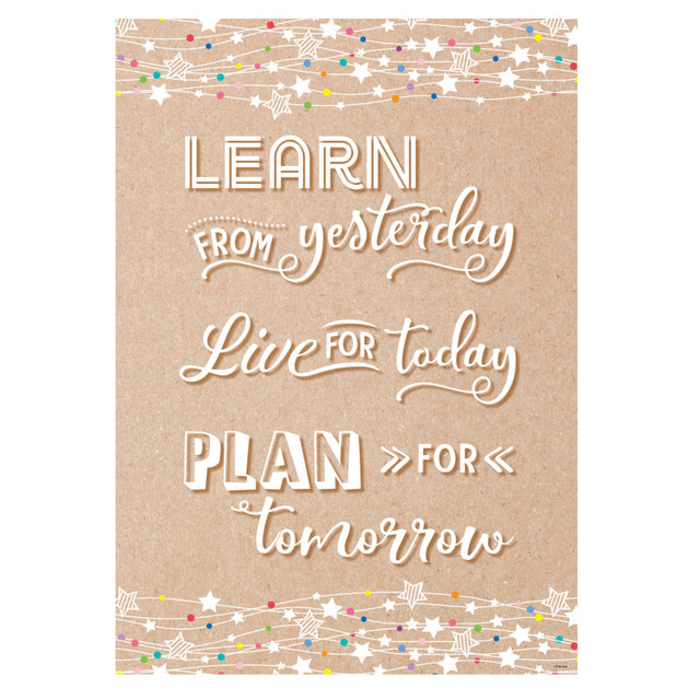 CREATIVE TEACHING PRESS Creative Teaching Press® Learn. Live. Plan. Inspire U Poster