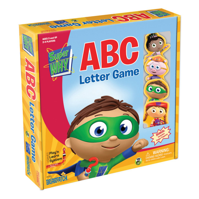 UNIVERSITY GAMES Briarpatch® Super WHY! ABC Letter Game
