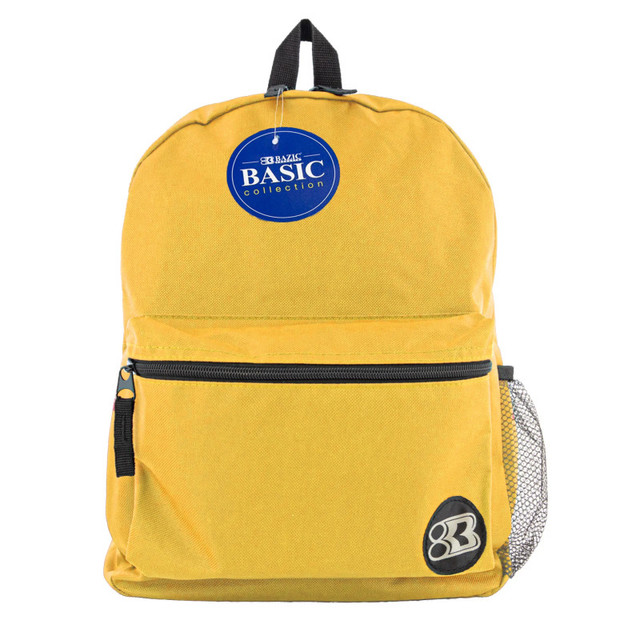 BAZIC PRODUCTS BAZIC Products® 16" Basic Backpack, Mustard