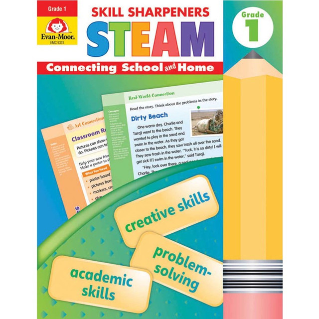 EVAN-MOOR Evan-Moor Educational Publishers Skill Sharpeners STEAM, Grade 1