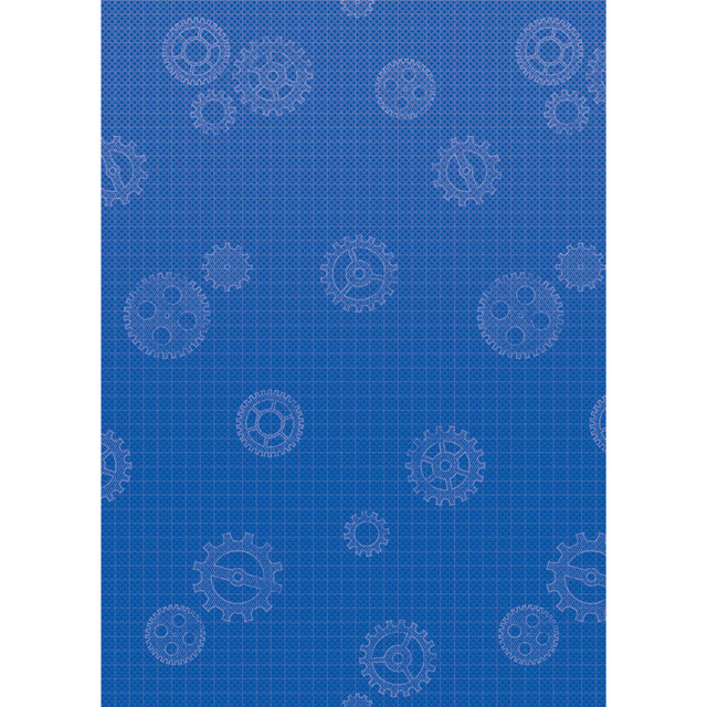 TEACHER CREATED RESOURCES Teacher Created Resources® Better Than Paper® Bulletin Board Roll, 4' x 12', Gears, 4 Rolls