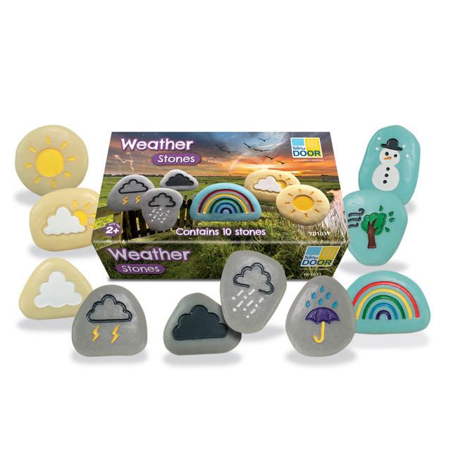 YELLOW DOOR US LLC Yellow Door Weather Stones, Set of 10