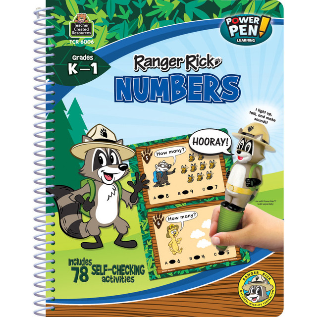 TEACHER CREATED RESOURCES Teacher Created Resources® Ranger Rick® Power Pen® Learning Book: Numbers