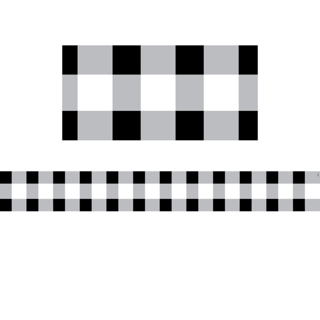 CREATIVE TEACHING PRESS Creative Teaching Press® Buffalo Check EZ Border, 48 Feet