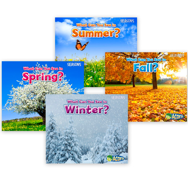 CAPSTONE / COUGHLAN PUB Capstone Publishing Seasons Book Set, Set of 4 titles
