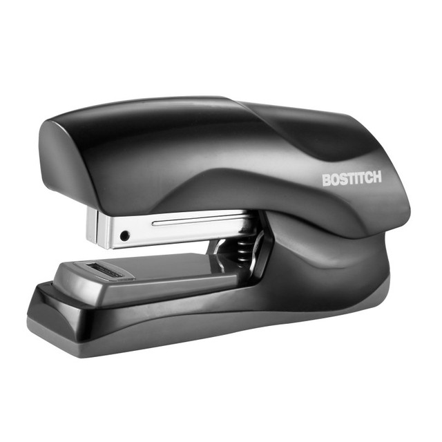 AMAX Bostitch Flat Clinch Stapler, 40 Sheets, Black
