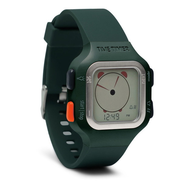 TIME TIMER LLC Time Timer® Time Timer Watch, Large, Sequoia Green
