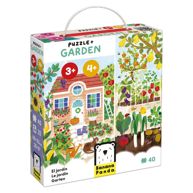BANANA PANDA Banana Panda Puzzle + Garden
