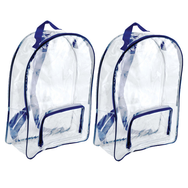 BAGS OF BAGS Bags of Bags Clear Backpack, Pack of 2