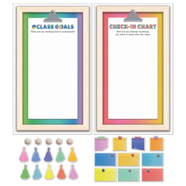 CARSON DELLOSA EDUCATION Happily Ever Elementary Creatively Inspired Classroom Community Charts Bulletin Board Set