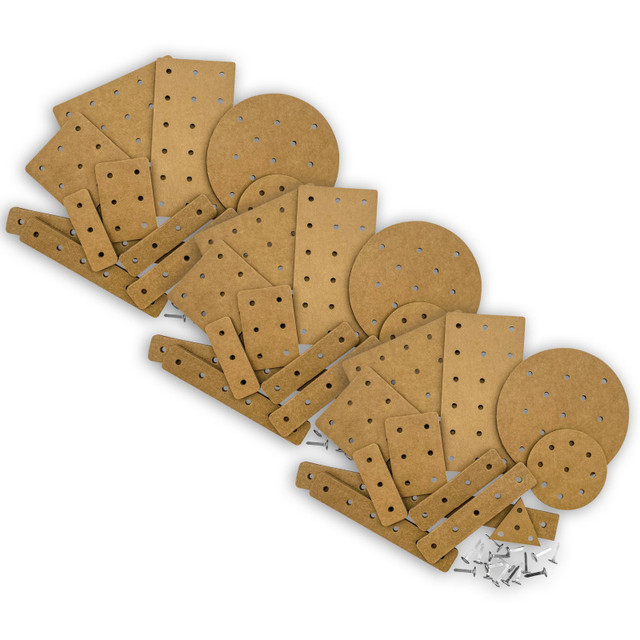 TEACHER CREATED RESOURCES Teacher Created Resources® STEM Basics: Cardboard Construction - 100 Per Pack, 3 Packs